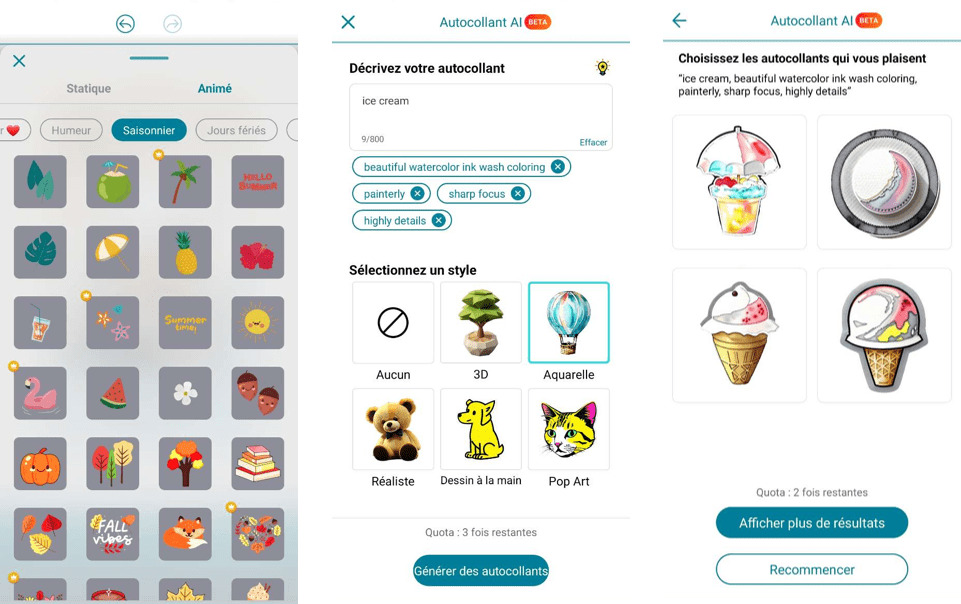 ajouter sticker sur promeo pour story instagram