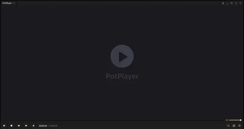 Interfaz de PotPlayer