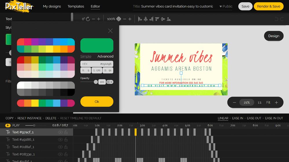 PixTeller Interface