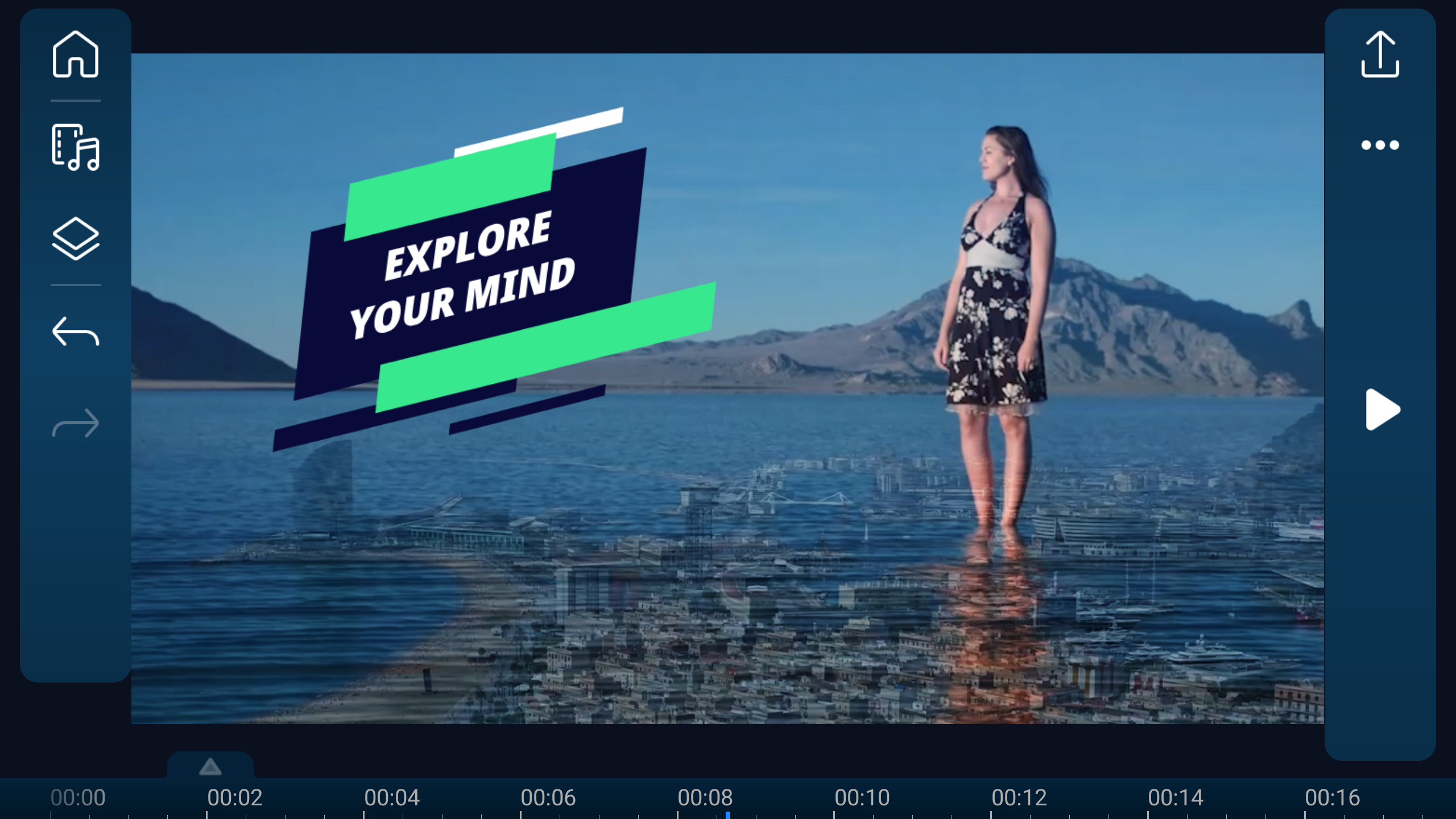 Creare video con foto con l'app PowerDirector