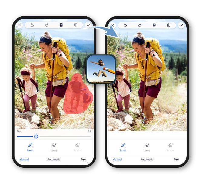 PhotoRetouch-Object Removal Interface