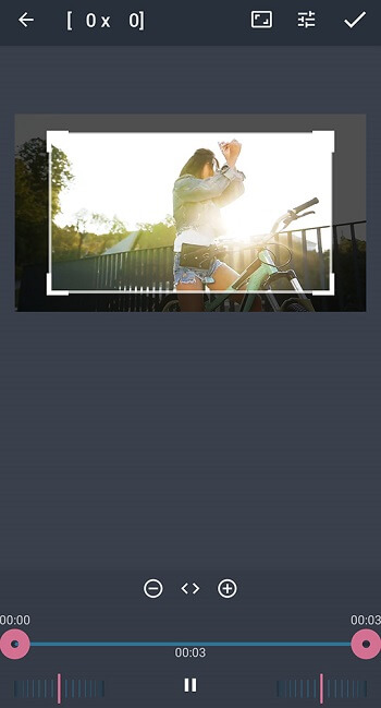 AndroVid App Interface