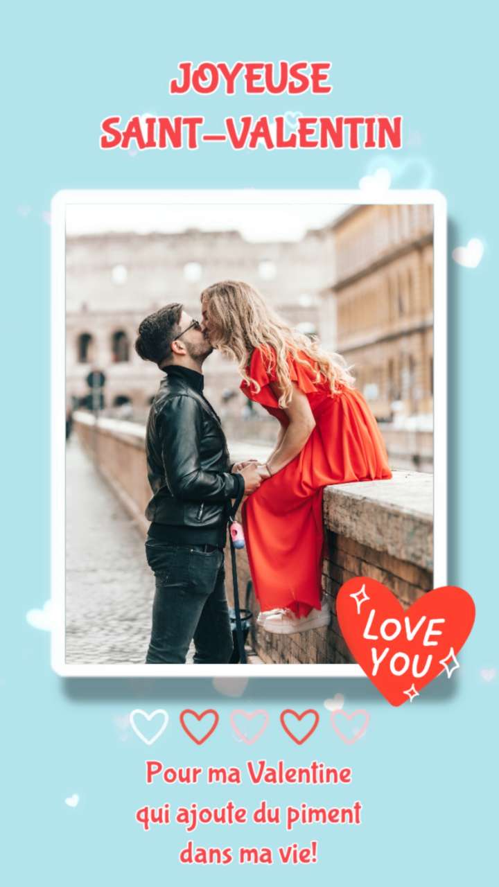 Promeo - resultat final carte saint-valentin