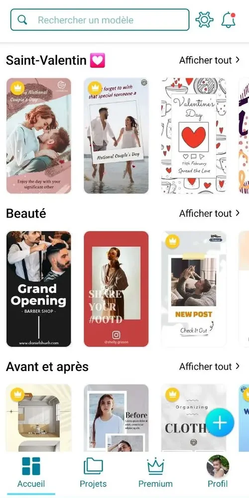 Promeo - choisir un modele