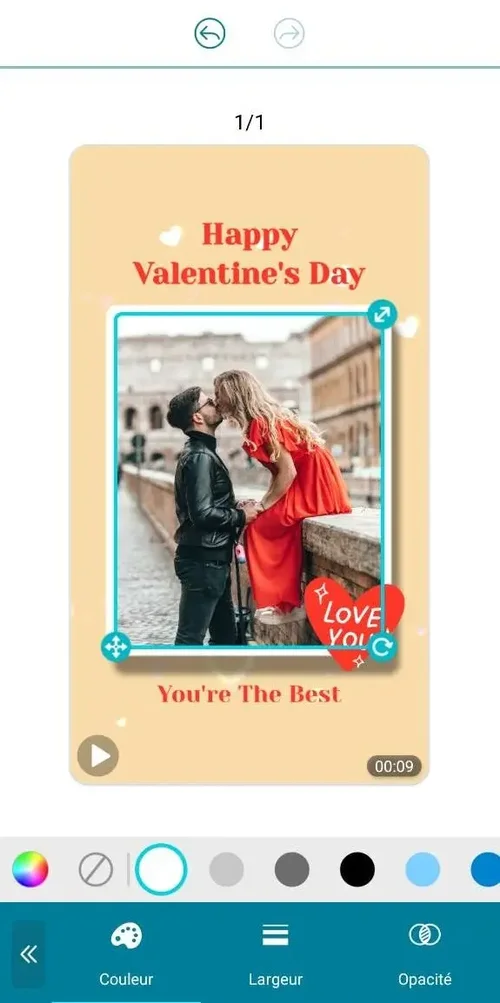 Promeo - editer le texte