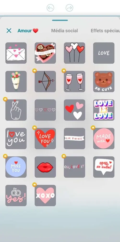 Carte Saint-Valentin - Promeo App