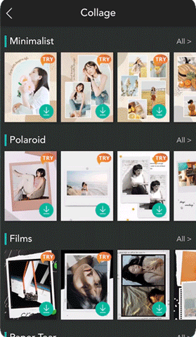 PhotoDirector - Collage