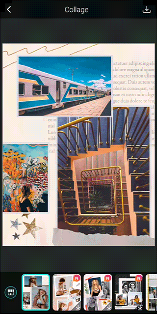 PhotoDirector - Collage
