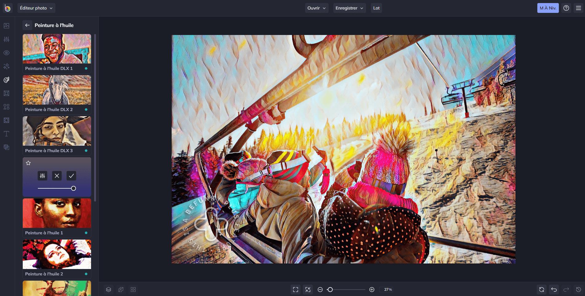 BeFunky - Logiciel pour transformer une photo en dessin