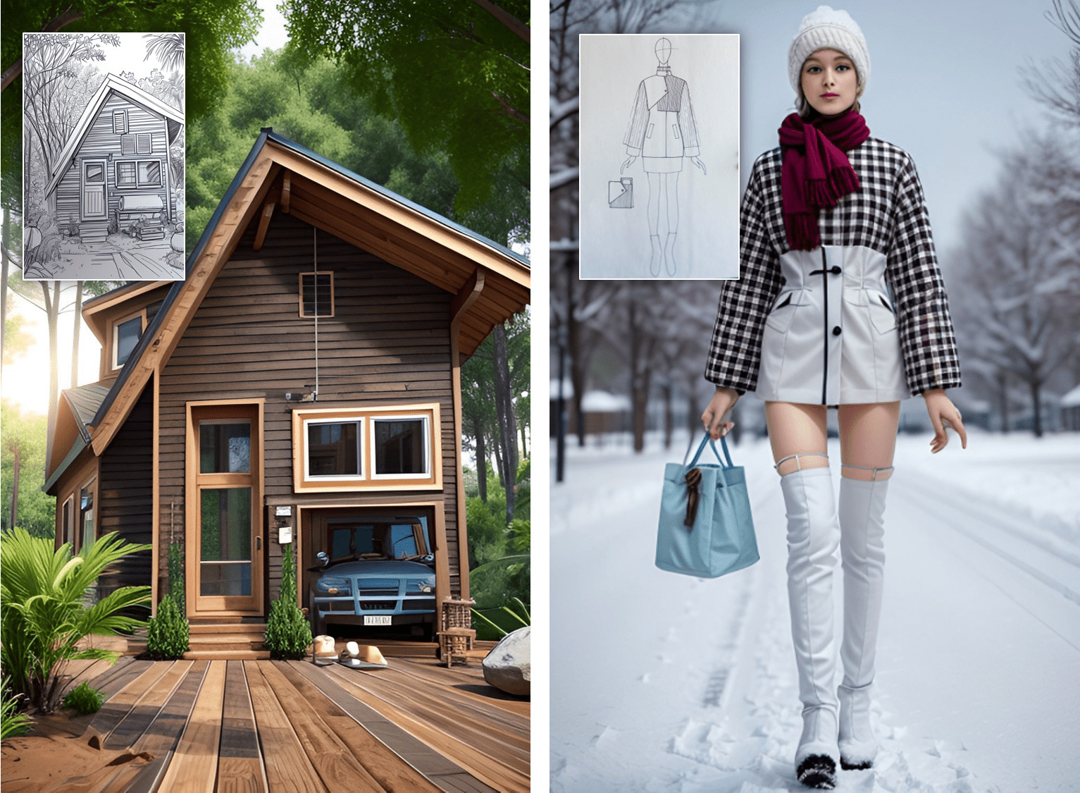 Donner vie à un croquis