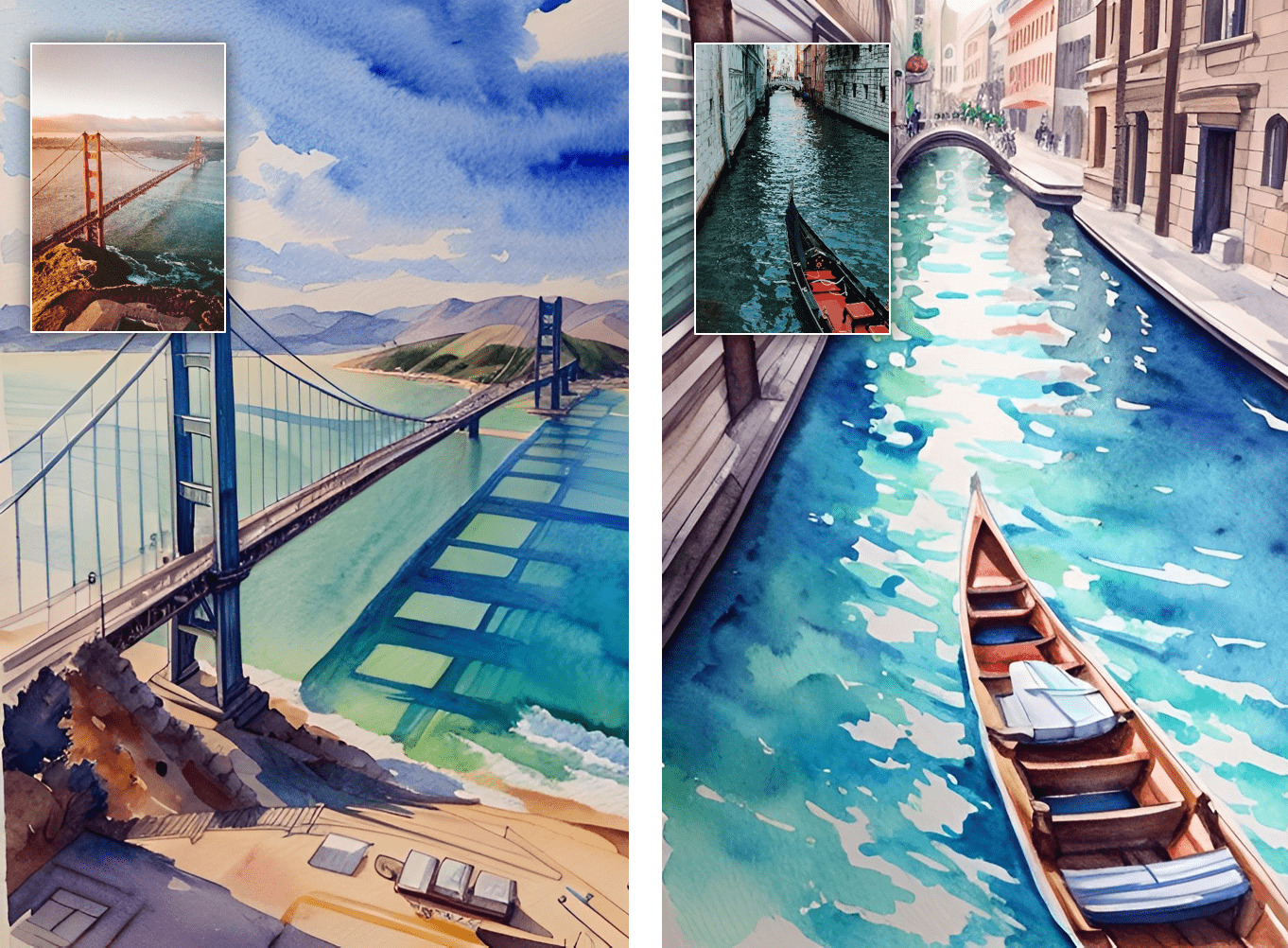 Transformer une photo en aquarelle