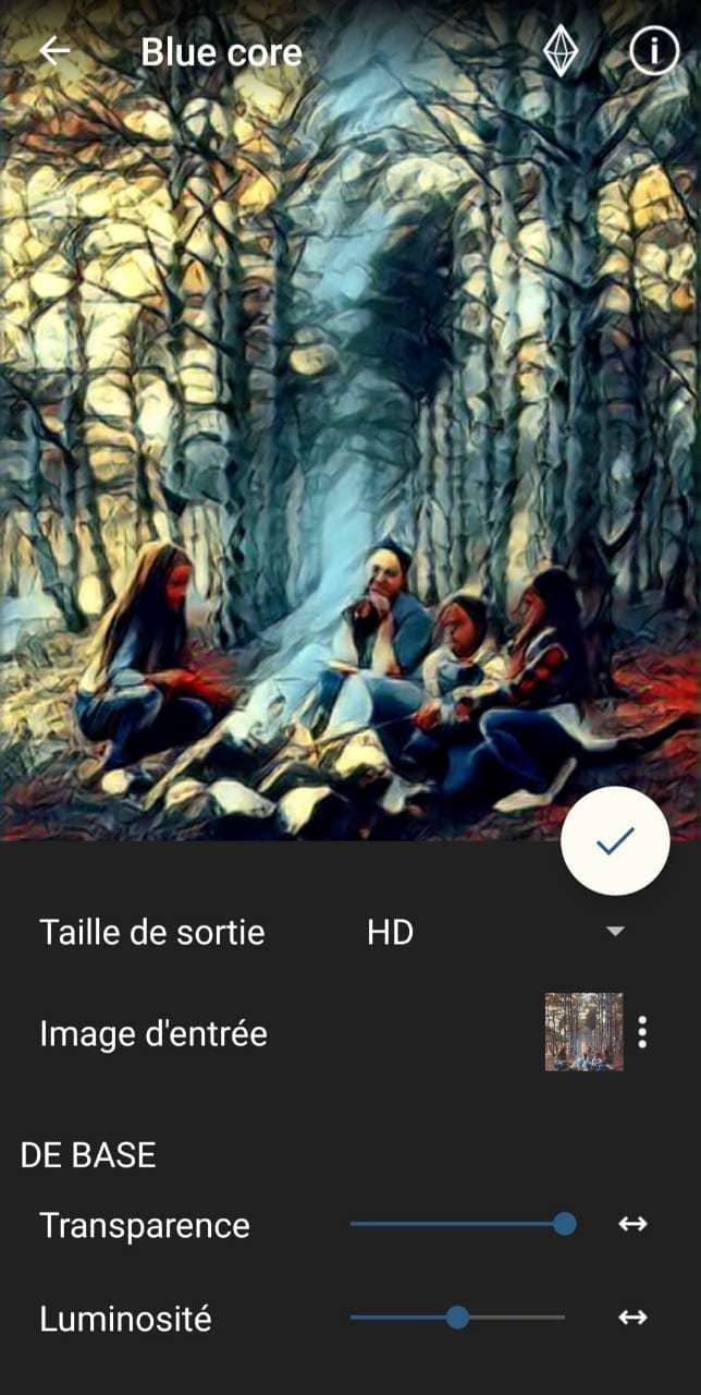 Painnt Pro Art Filters - Application pour transformer une photo en dessin