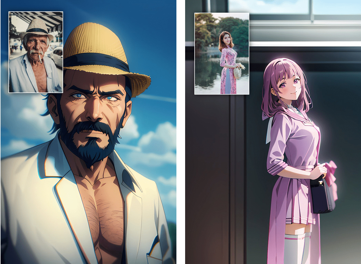 Transformer une photo en dessin cartoon