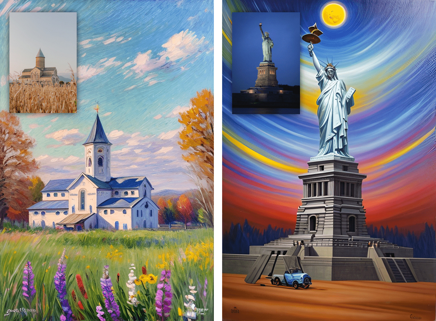 Transformer une photo en peinture