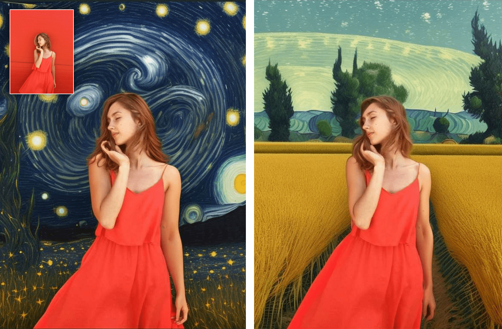 PhotoDirector Interface - Application pour transformer une photo en dessin