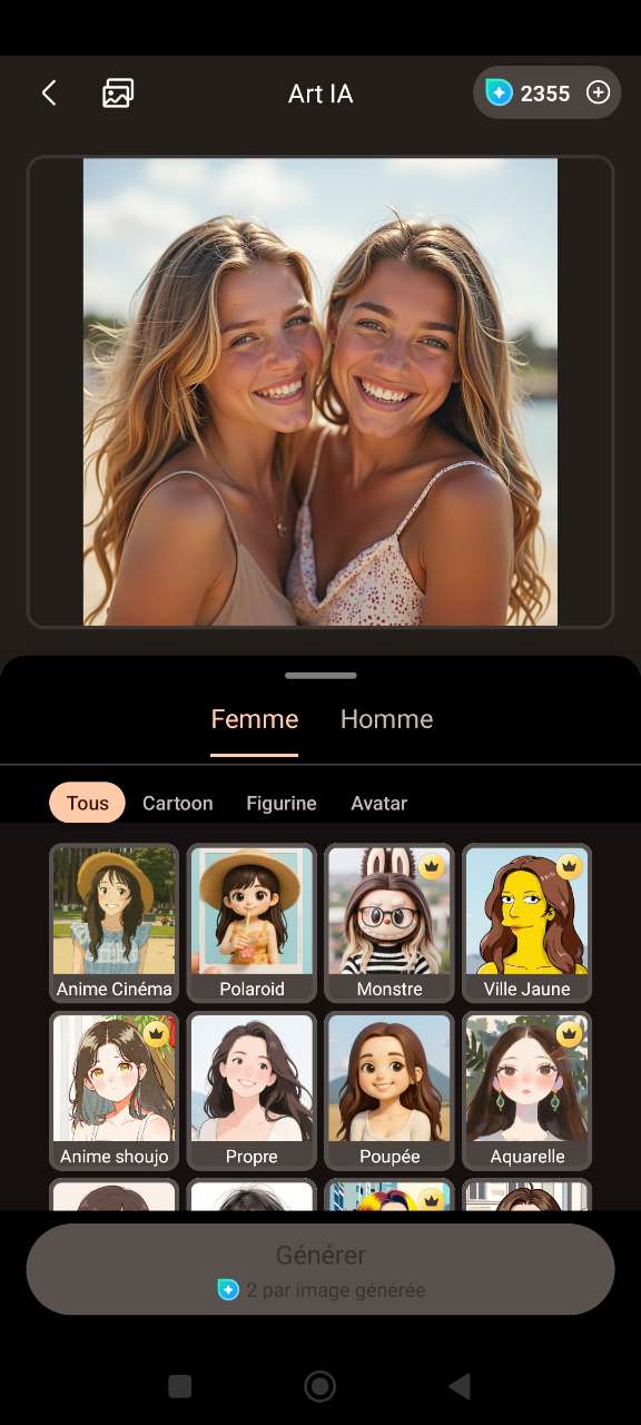 Transformer une photo en dessin - Etape 3