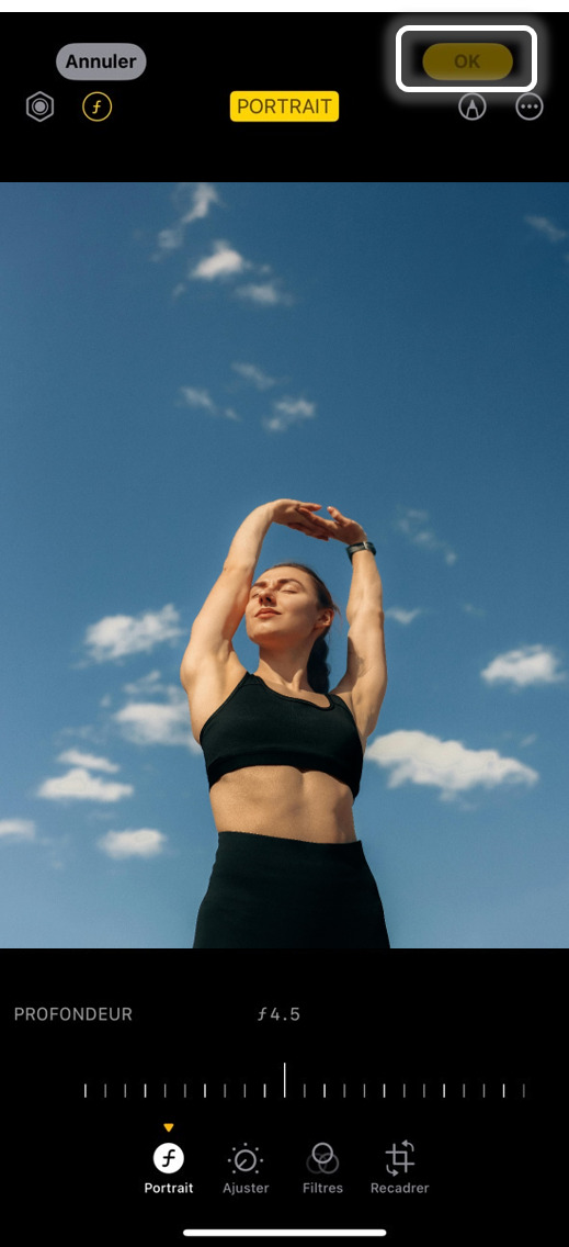 Flouter une image sur iPhone sans app - 4