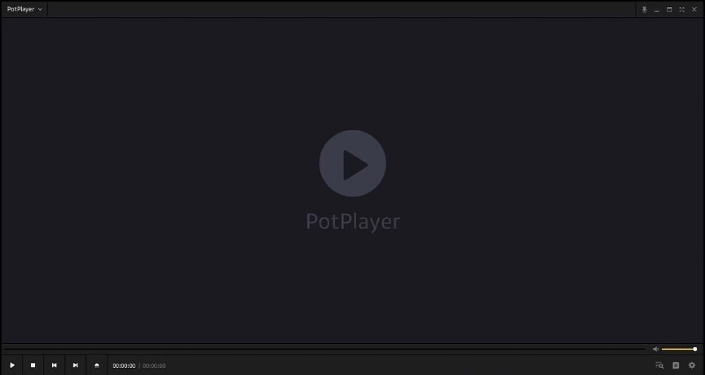PotPlayer interface