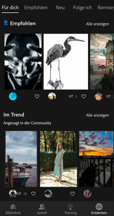 Adobe Lightroom - Fotobearbeitungs-App