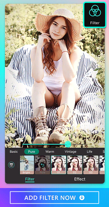 PhotoDirector - Kostenlose Fotofilter-App 