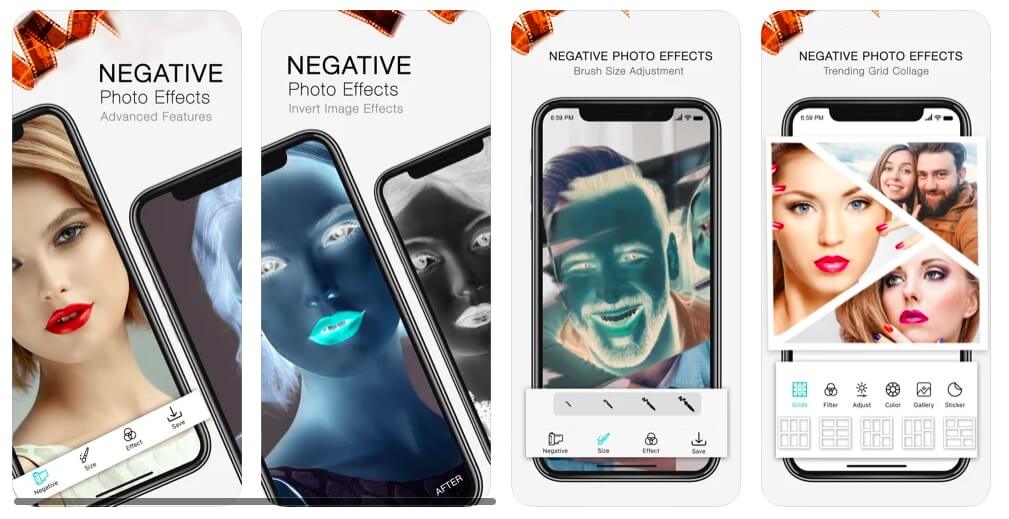 Negative Photo Effects HD