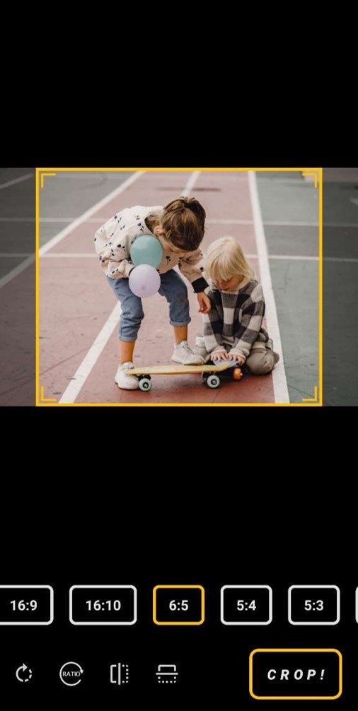 Crop My Pic - Application pour rogner une image