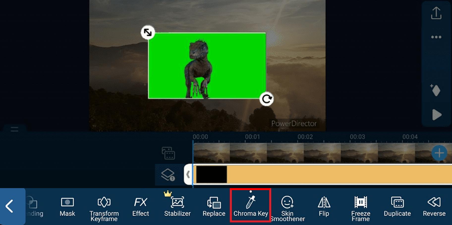 Come modificare video con schermo verde tramite smartphone