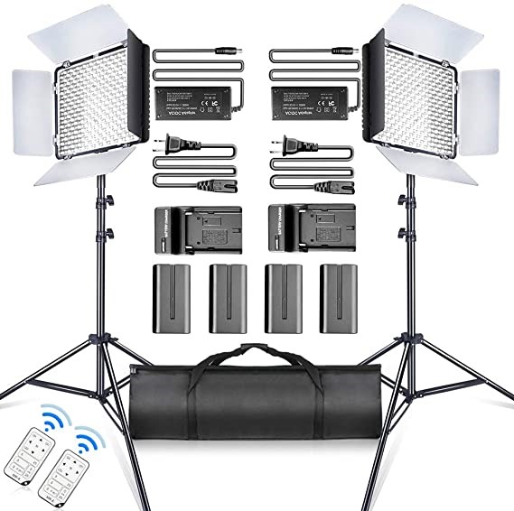 SAMTIAN 600 Photography Lighting Kit