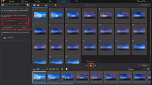 PhotoDirector App - Modo en Vivo para Animar Foto
