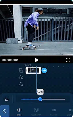 PowerDirector - La migliore app per accelerare e rallentare video