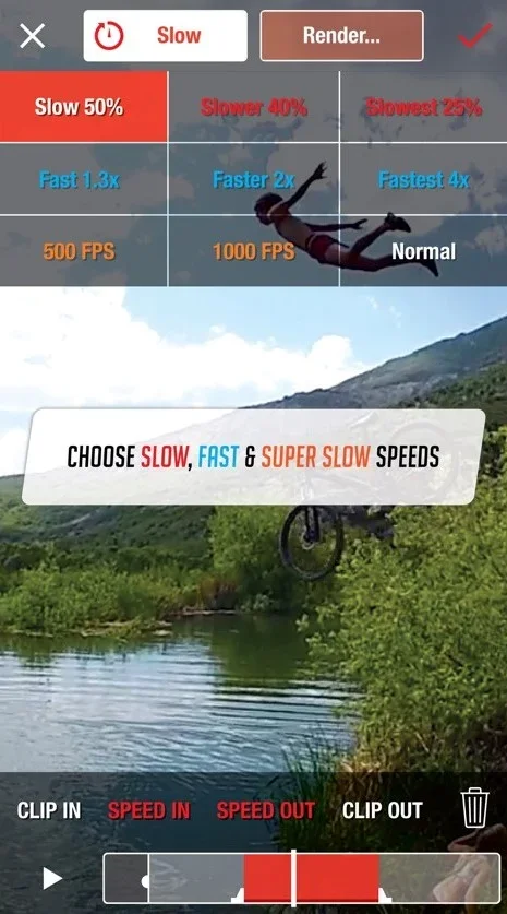 SloPro - La App per velocizzare o rallentare video