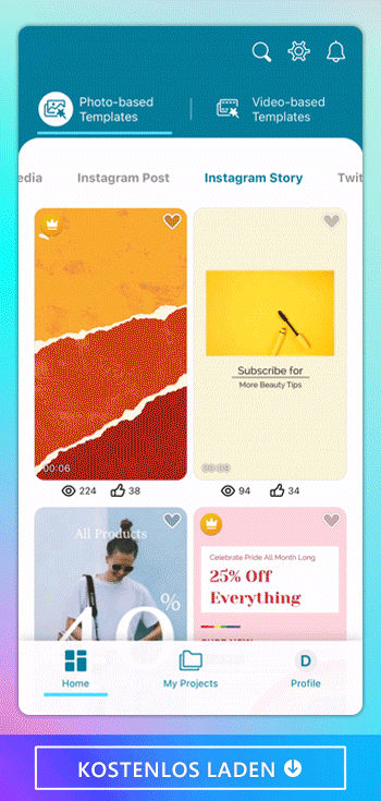 Instagram Reels mit Promeo erstellen