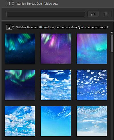 Himmel tauschen vorher