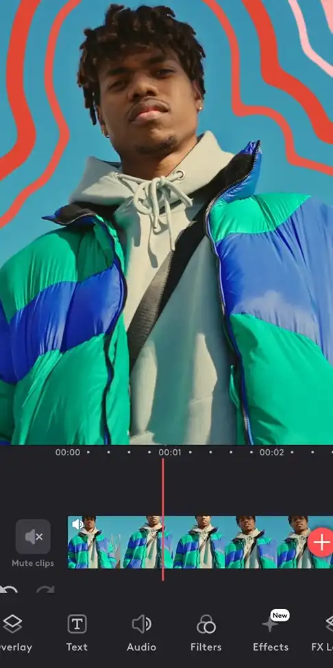 Interfaz de PowerDirector para mejorar la calidad de video