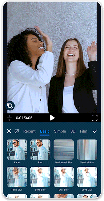 Añade transiciones con PowerDirector