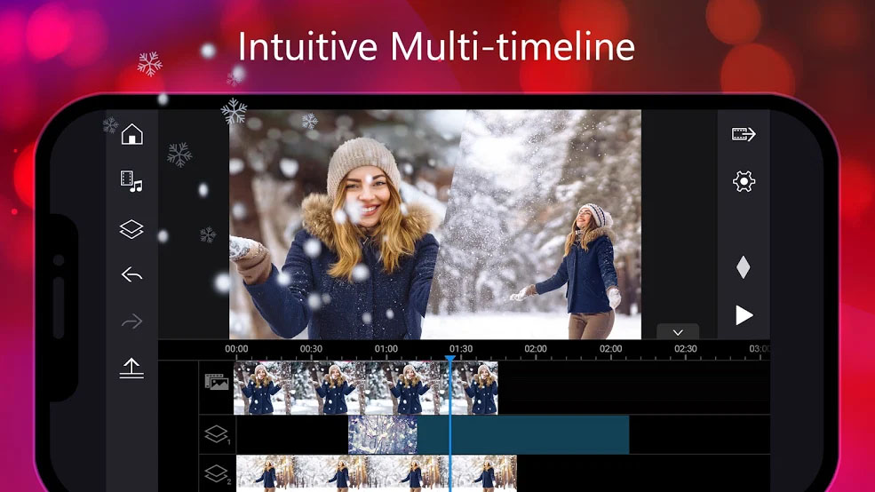 Example of PowerDirector