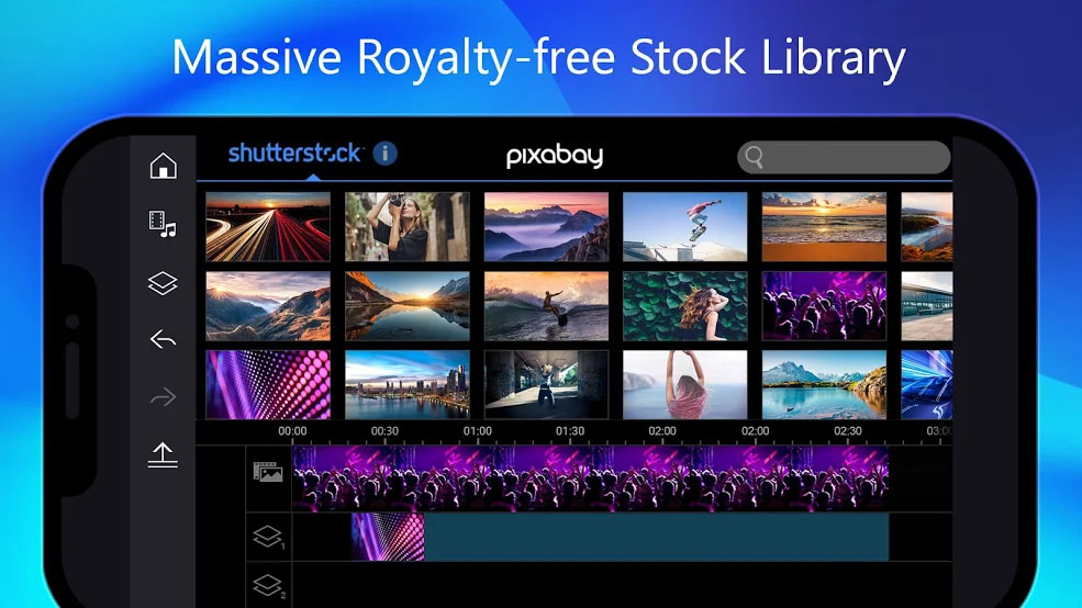 Example of PowerDirector