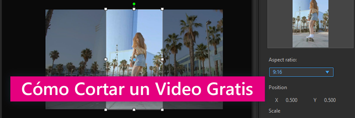 como cortar un video gratis