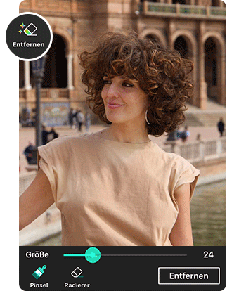 PhotoDirector - Personen und Objekte aus Fotos entfernen