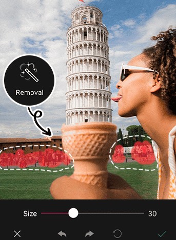 YouCam Perfect - Menschen aus Bildern entfernen plus Beauty-Touch-ups