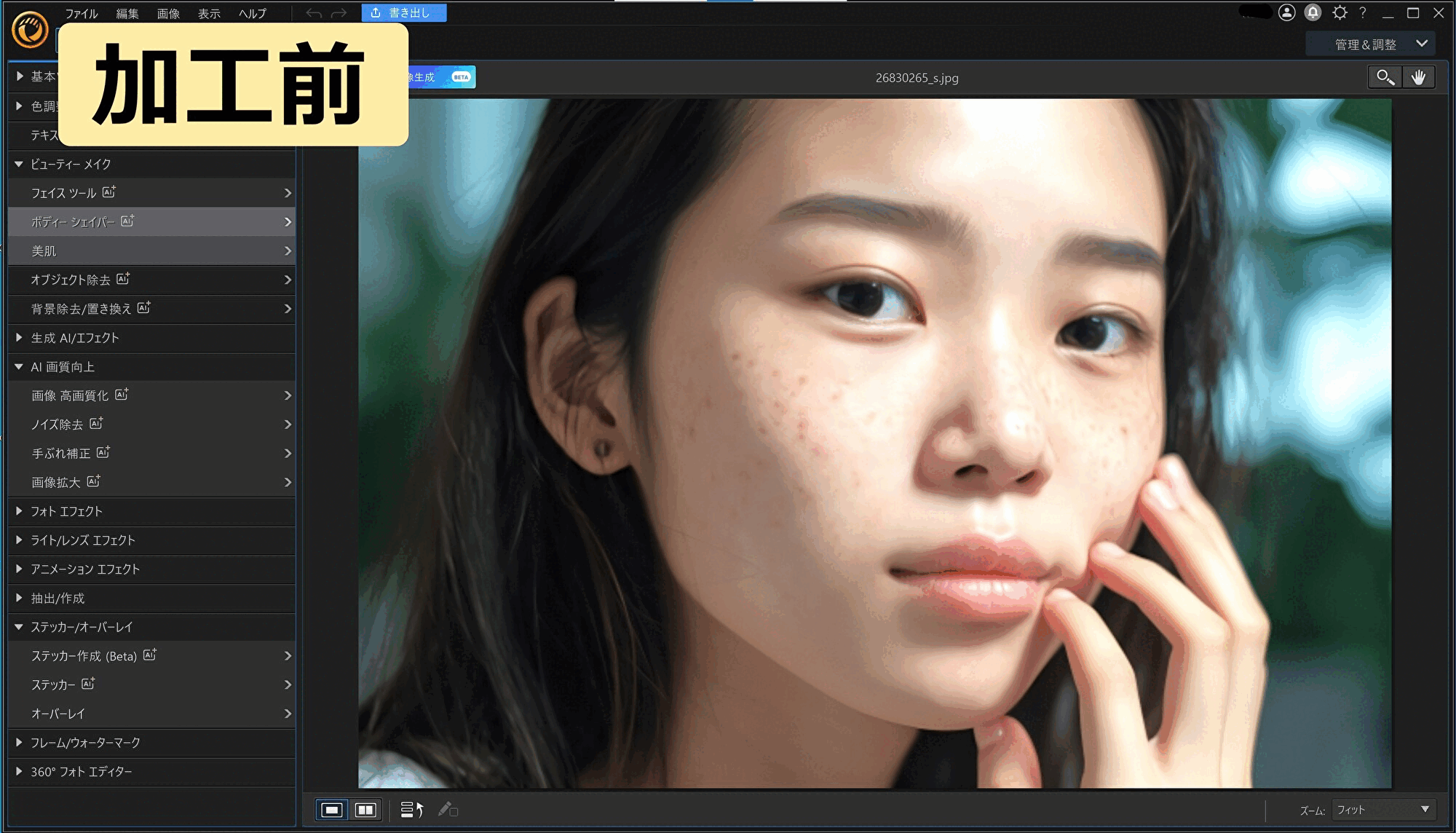 PhotoDirector 加工例