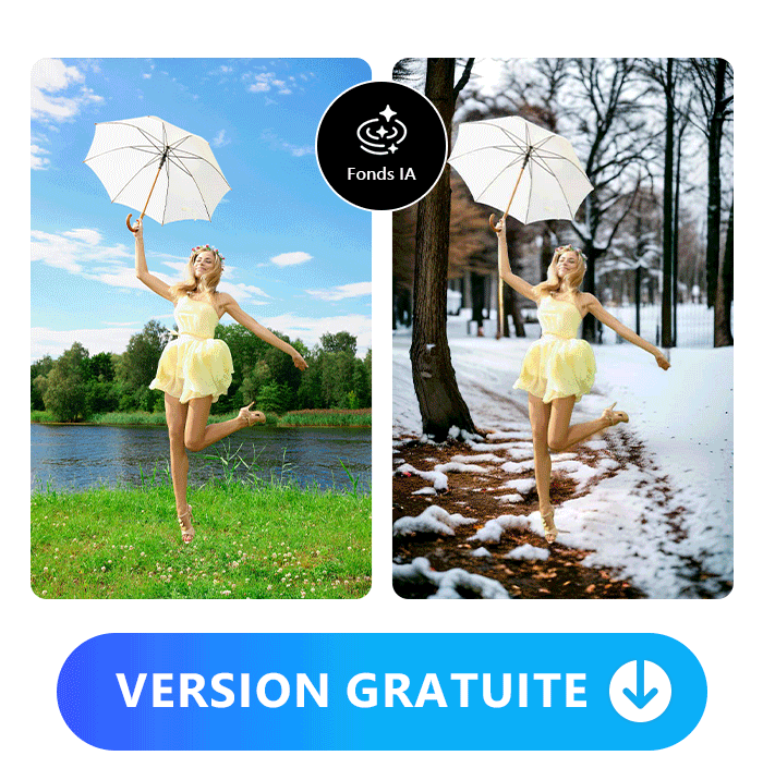 PhotoDirector modeles de fond