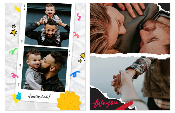 PhotoDirector App - Collages