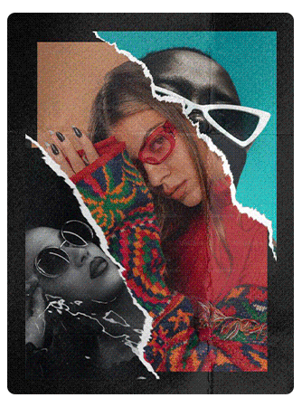PhotoDirector App - Collage Templates