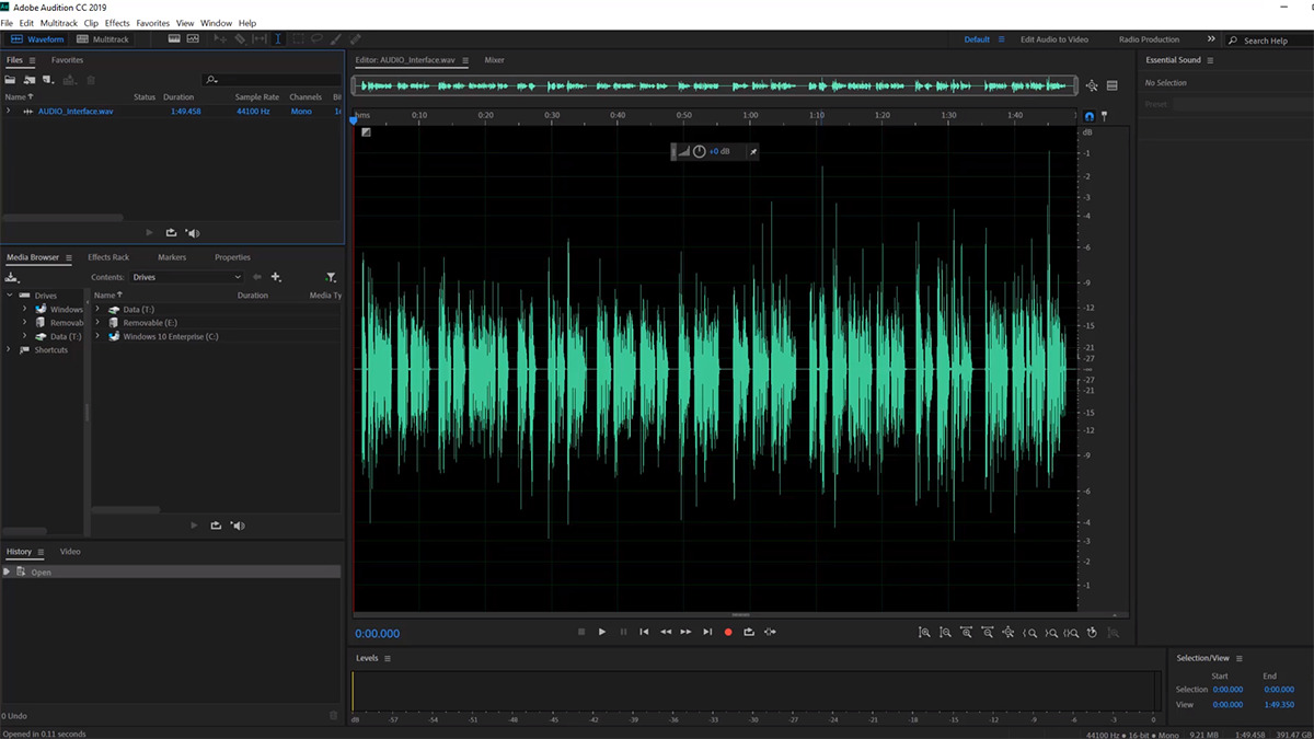Adobe Audition - El mejor modulador de voz para profesionales