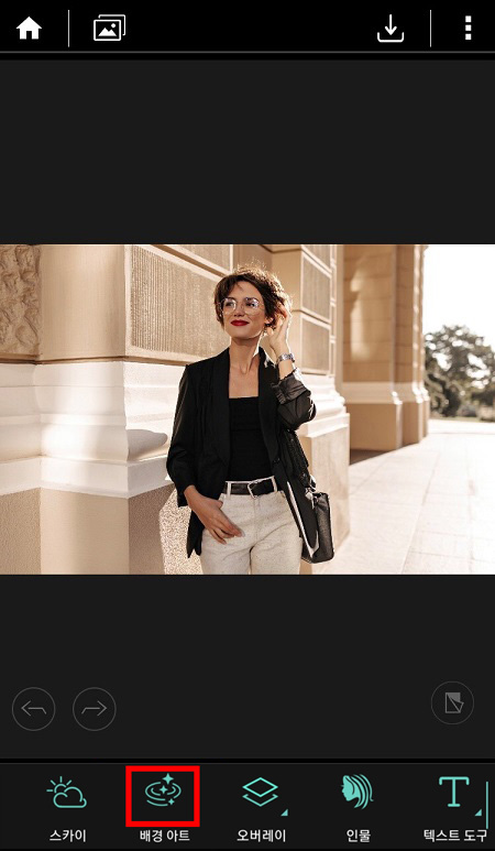 포토디렉터 모바일 - 배경 아트