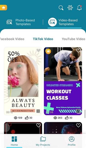 Promeo App Interface