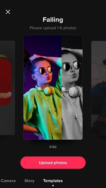 TikTok App Interface