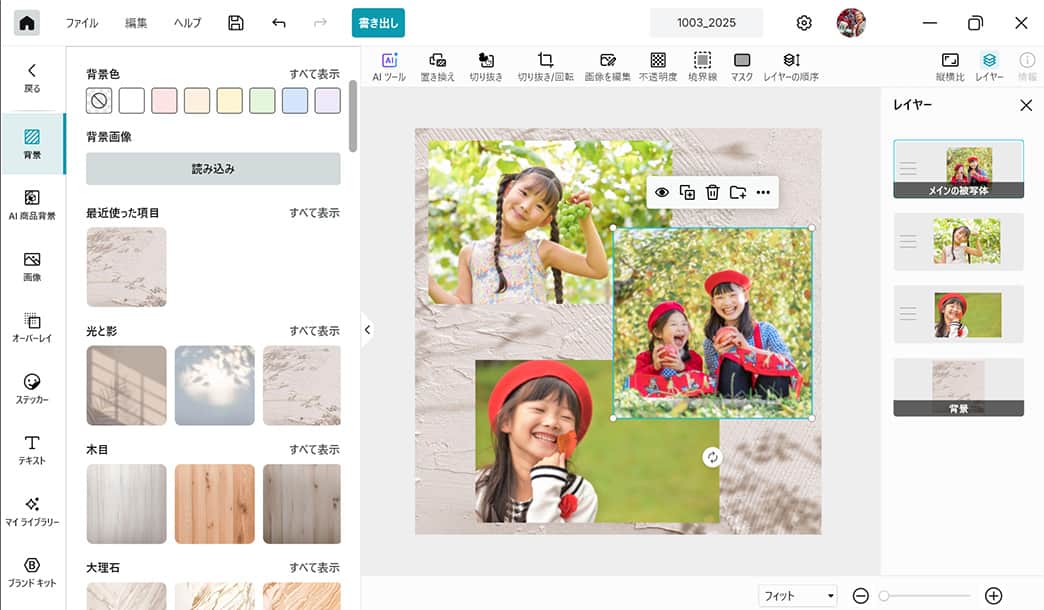 Promeo インターフェース