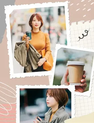 PhotoDirector コラージュサンプル6 手書き